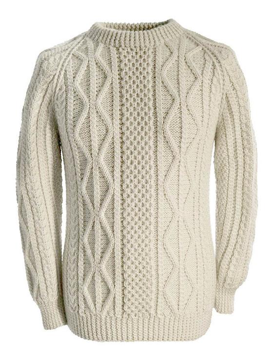 aran cashmere O'Keeffe Clan Sweater