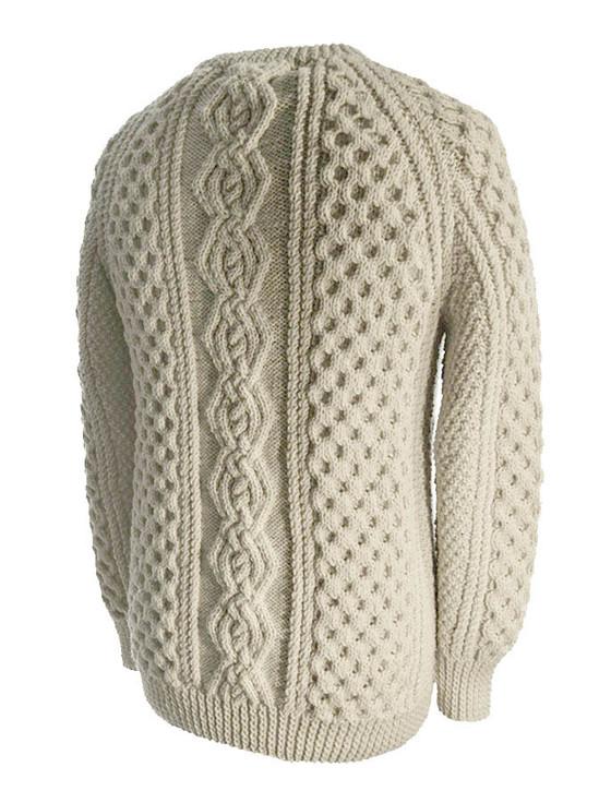 Aran Cashmere O'Leary Clan Sweater
