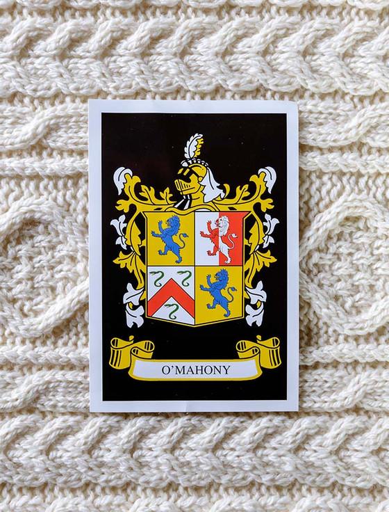 Aran Cashmere O'Mahony Clan Aran Throw