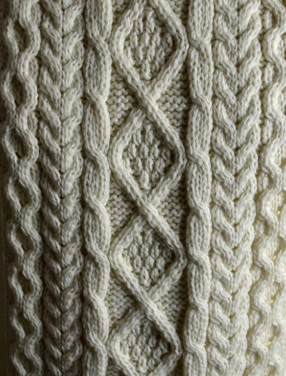 Aran Cashmere O'Mahony Clan Scarf