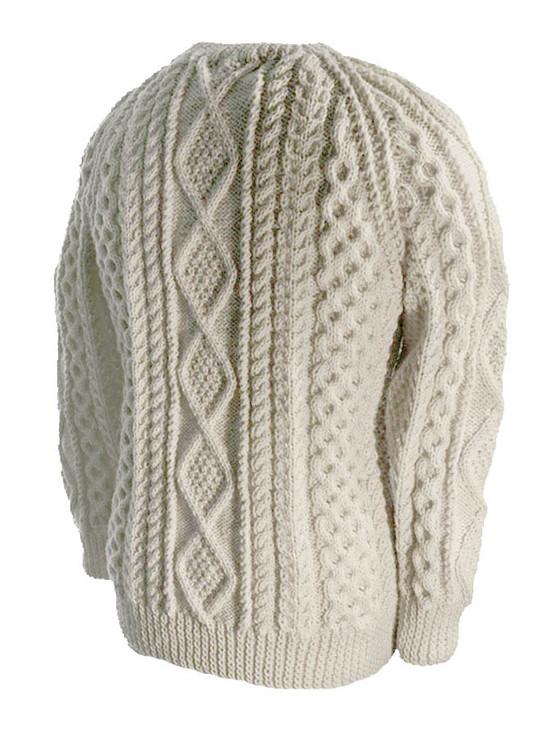 Aran Cashmere O'Mahony Clan Sweater