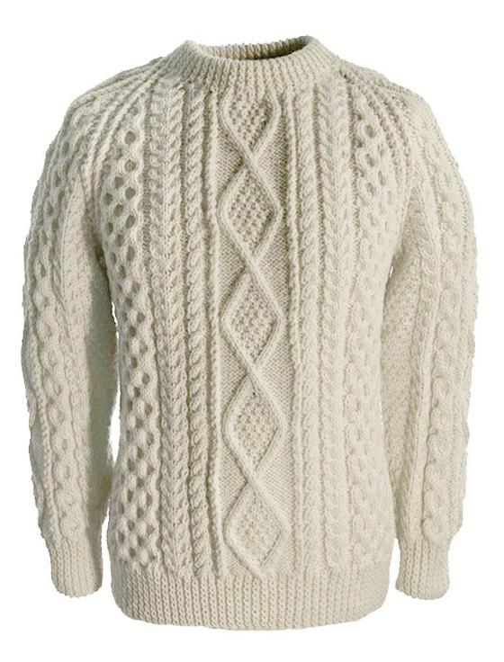 aran cashmere O'Mahony Clan Sweater