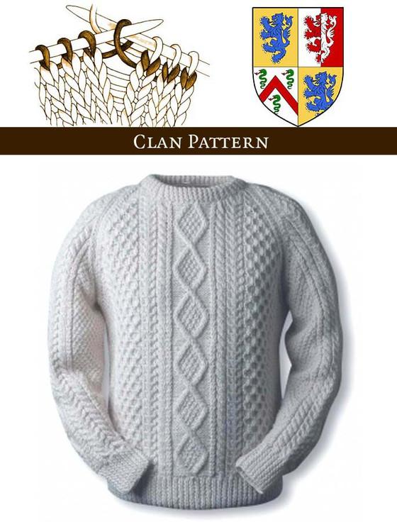 aran cashmere O'Mahony Knitting Pattern