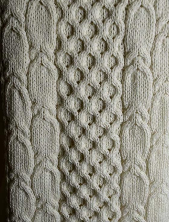 Aran Cashmere O'Malley Clan Scarf