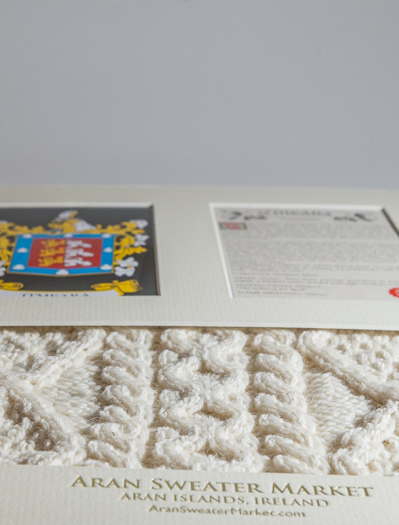 Aran Cashmere O'Meara Clan Aran & History Display
