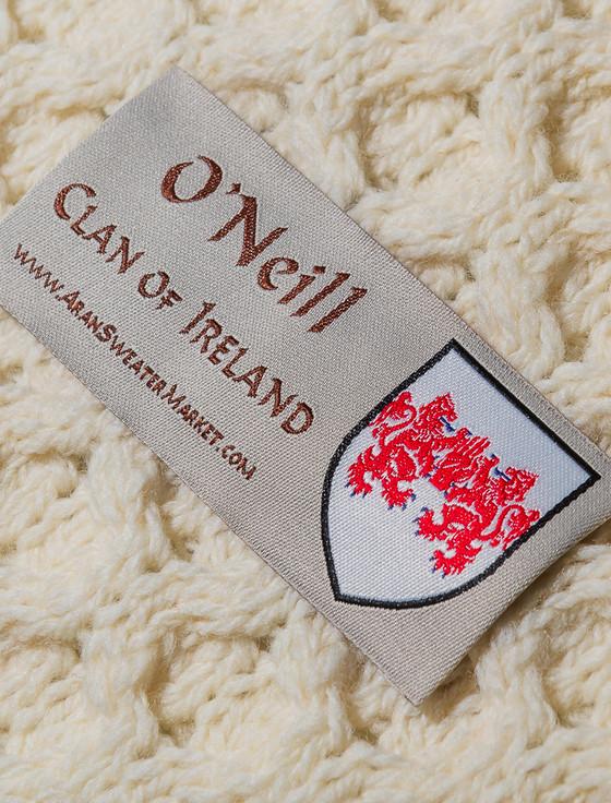 Aran Cashmere O'Neill Clan Scarf