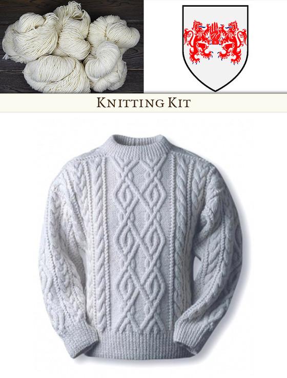 aran cashmere O'Neill Knitting Kit