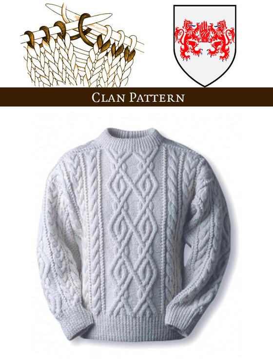 aran cashmere O'Neill Knitting Pattern