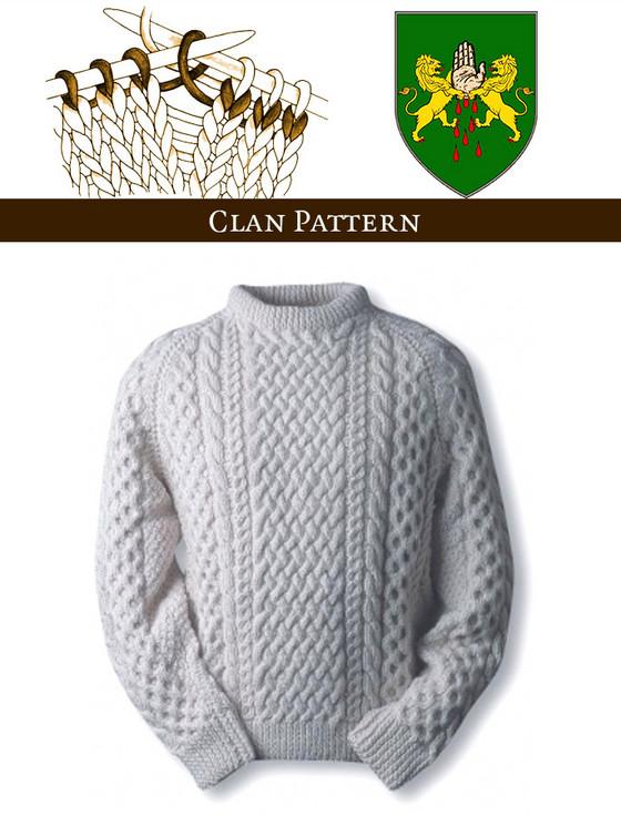 aran cashmere O'Reilly Knitting Pattern