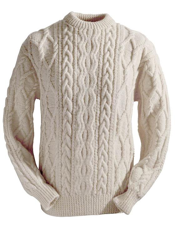 aran cashmere O'Riordan Clan Sweater