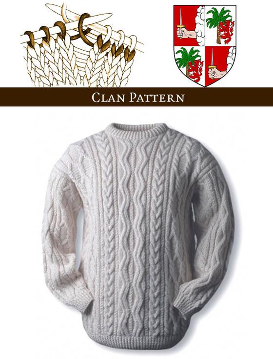 aran cashmere O'Riordan Knitting Pattern