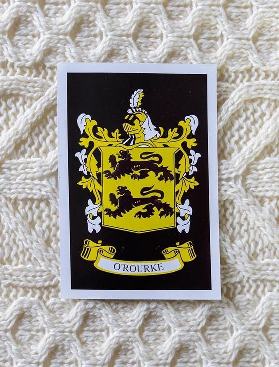 Aran Cashmere O'Rourke Clan Aran Bed Runner