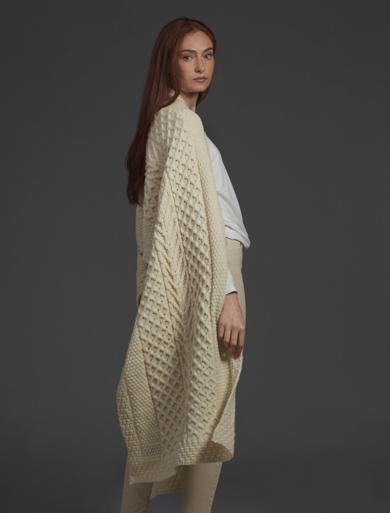 Aran Cashmere O'Rourke Clan Aran Wrap