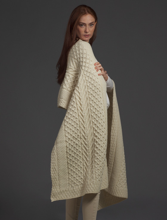 Aran Cashmere O'Rourke Clan Aran Wrap