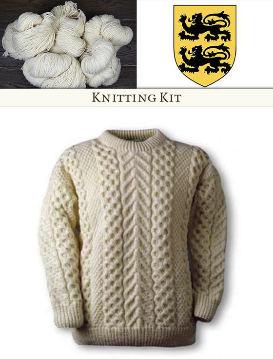 aran cashmere O'Rourke Knitting Kit