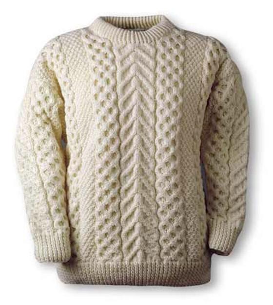 Aran Cashmere O'Rourke Knitting Pattern