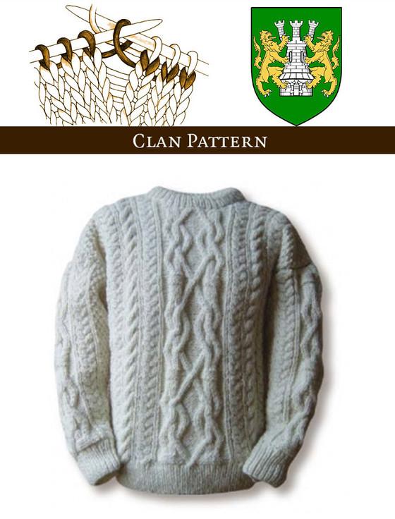 aran cashmere O'Shaughnessy Knitting Pattern