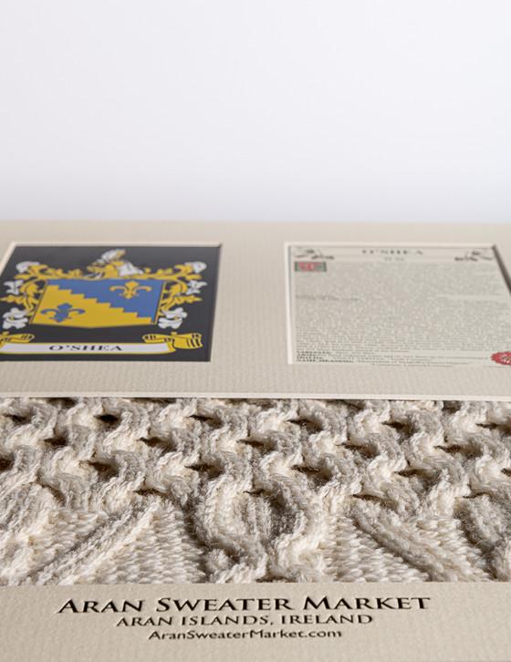 Aran Cashmere O'Shea Clan Aran & History Display