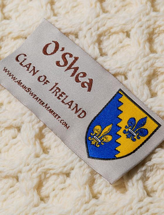 Aran Cashmere O'Shea Clan Christmas Stocking