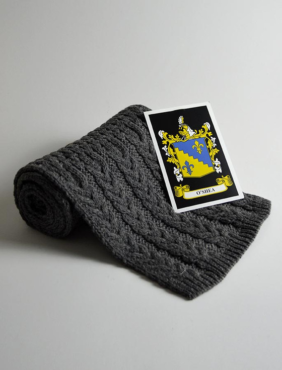Aran Cashmere O'Shea Clan Scarf