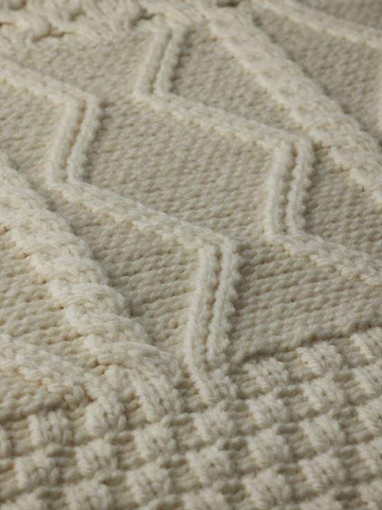 Aran Cashmere O'Shea Clan Sweater