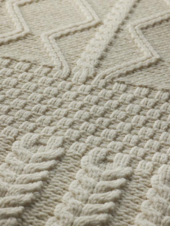 aran cashmere O'Shea Clan Sweater