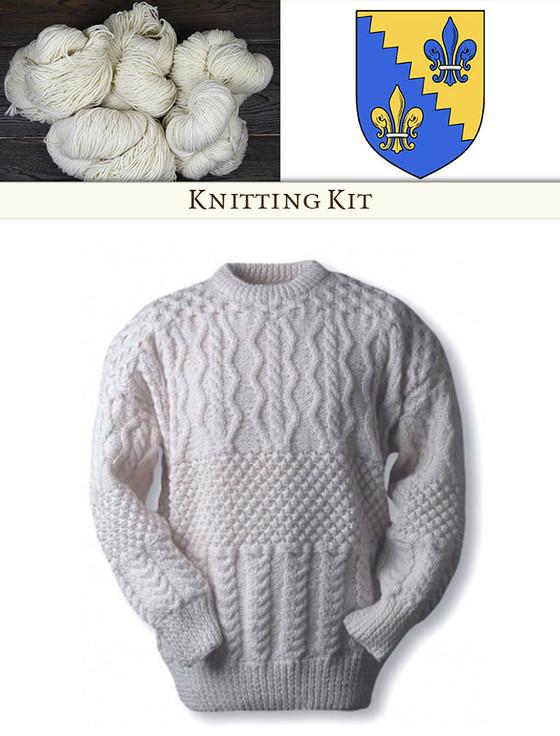 aran cashmere O'Shea Knitting Kit
