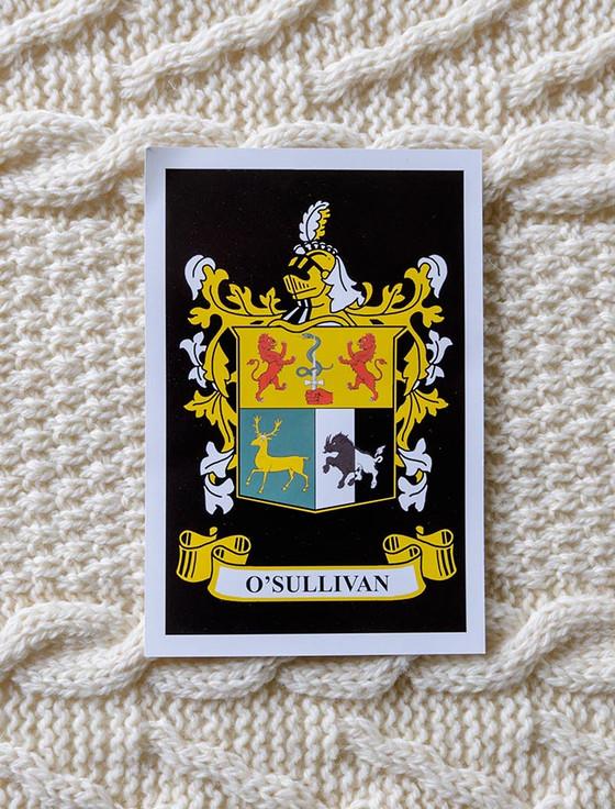 Aran Cashmere O'Sullivan Clan Aran Throw