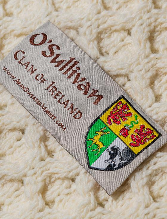 Aran Cashmere O'Sullivan Clan Christmas Stocking