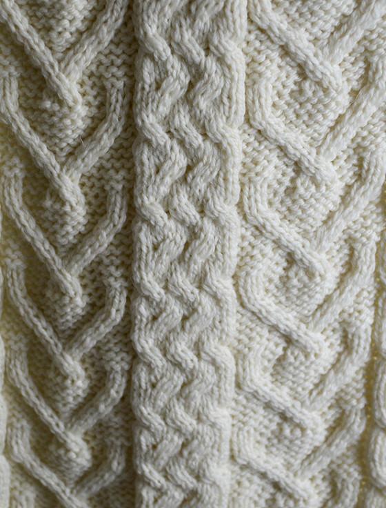Aran Cashmere O'Sullivan Clan Scarf
