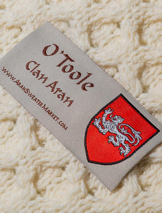 Aran Cashmere O'Toole Clan Aran Poncho