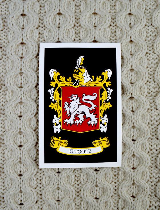 Aran Cashmere O'Toole Clan Aran Throw