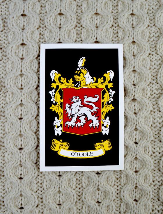 Aran Cashmere O'Toole Clan Scarf