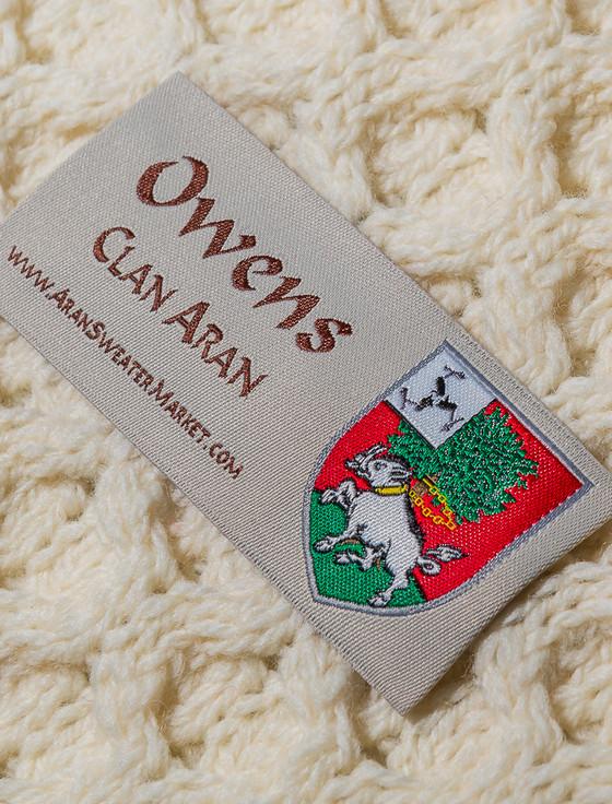 Aran Cashmere Owens Clan Aran Throw