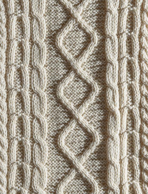 Aran Cashmere Owens Clan Scarf