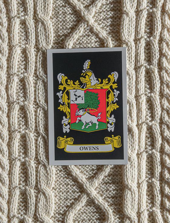 Aran Cashmere Owens Clan Scarf