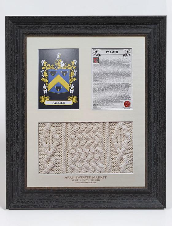 aran cashmere Palmer Clan Aran & History Display