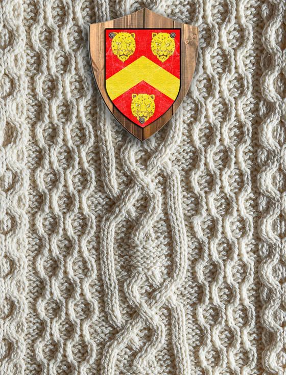 aran cashmere Parker Clan Aran Throw