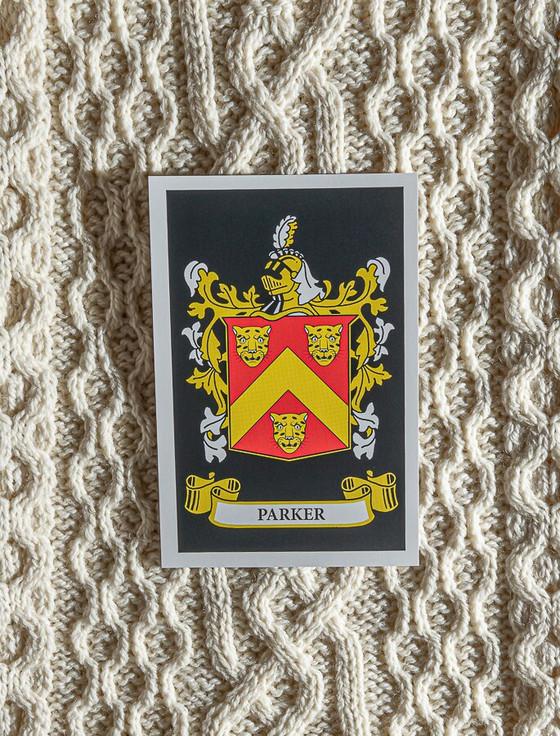 Aran Cashmere Parker Clan Scarf