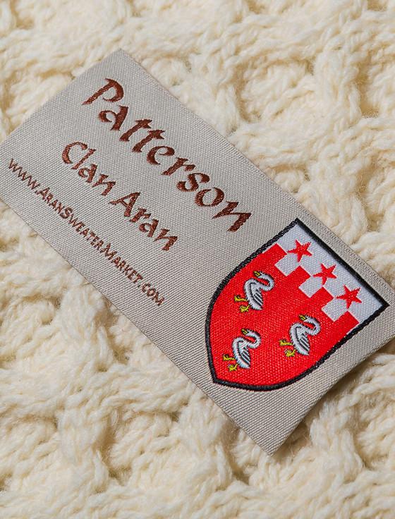 Aran Cashmere Patterson Clan Aran Poncho