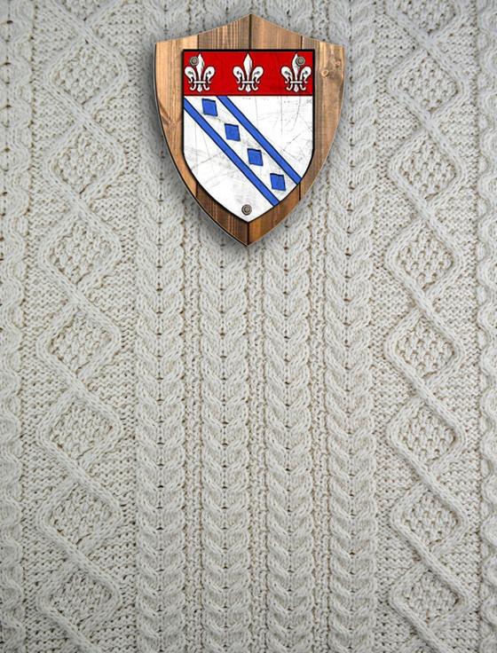 aran cashmere Phelan Clan Aran Throw