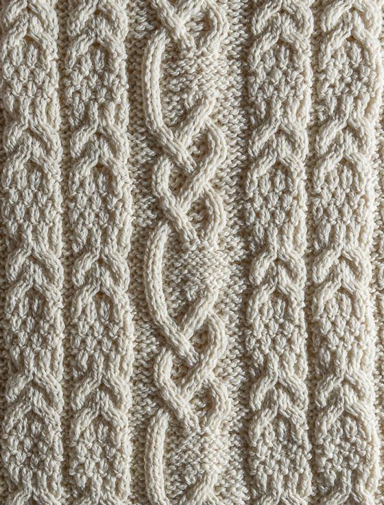 Aran Cashmere Phillips Clan Scarf