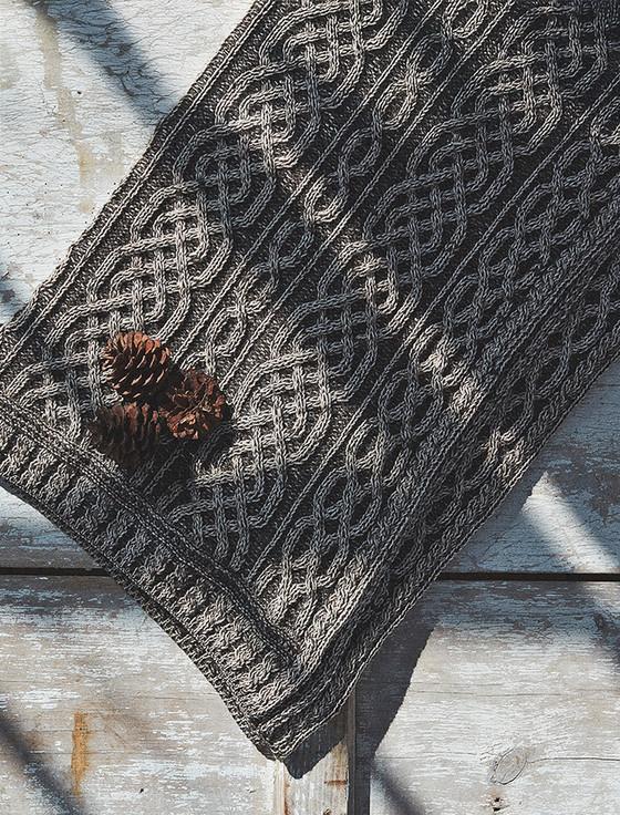 Aran Cashmere Plated Aran Throw