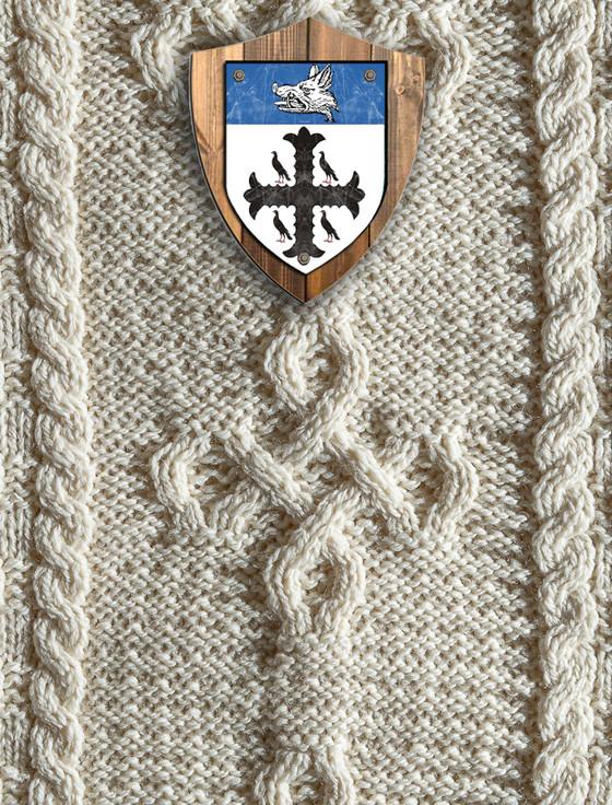 aran cashmere Powell Clan Aran Throw