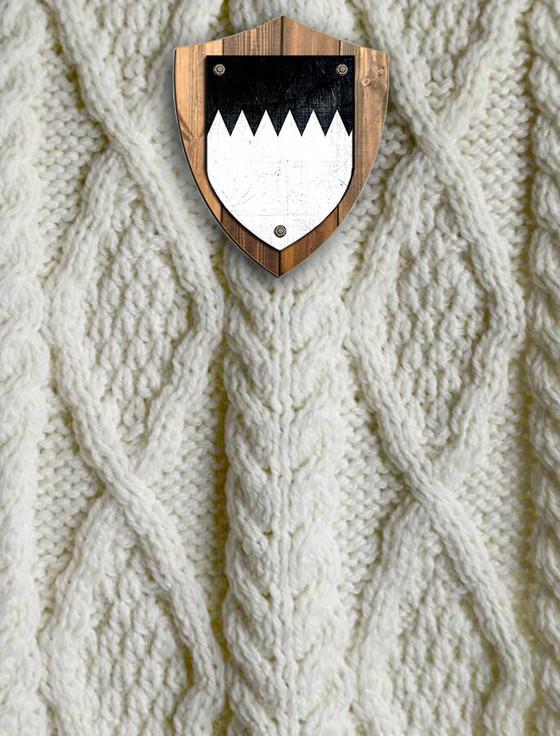 Aran Cashmere Power Clan Aran Throw