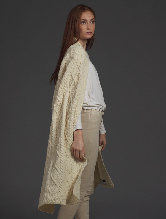 Aran Cashmere Power Clan Aran Wrap