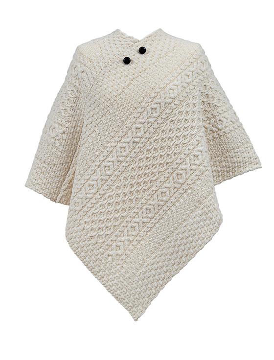 aran cashmere Price Clan Aran Poncho