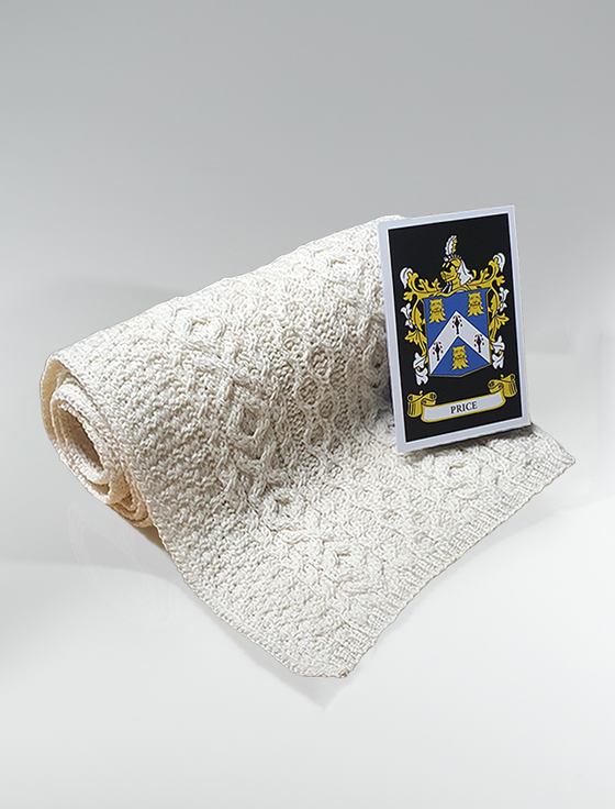 aran cashmere Price Clan Scarf
