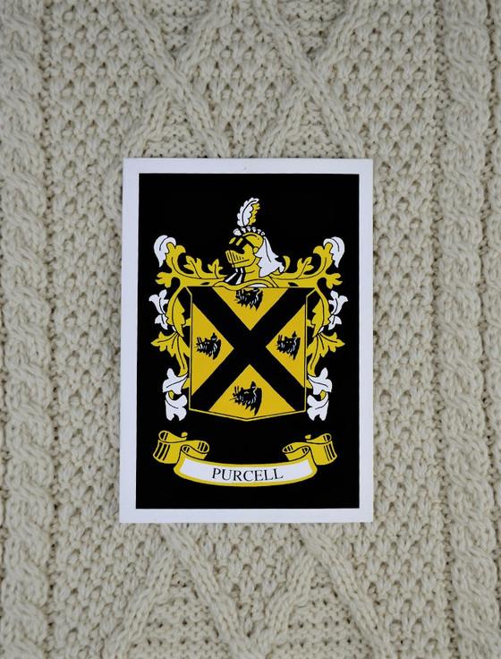 Aran Cashmere Purcell Clan Aran Throw