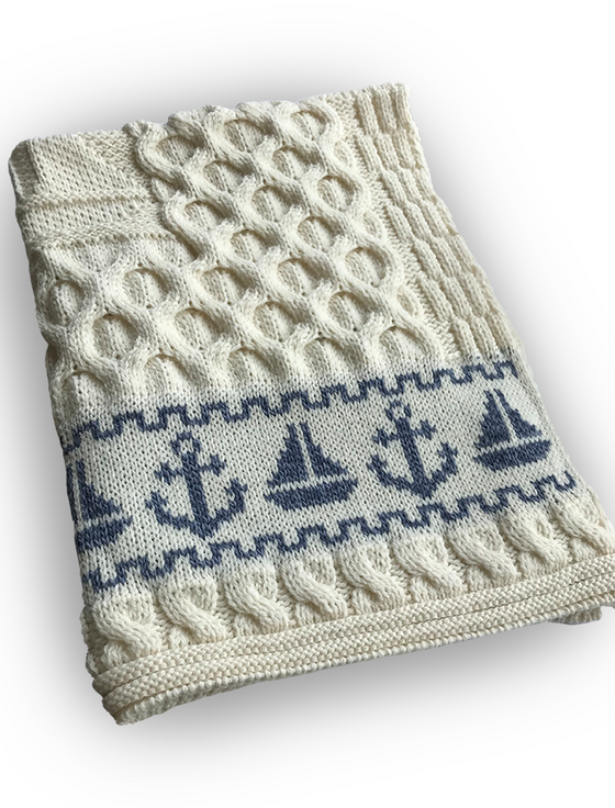 aran cashmere Pure Merino Wool Baby Blanket